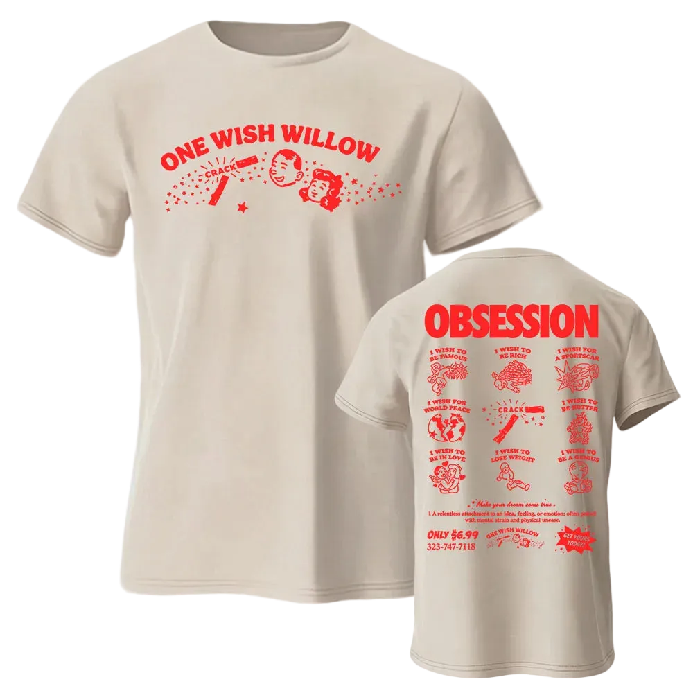 One Wish Willow Premium Cotton T-Shirts