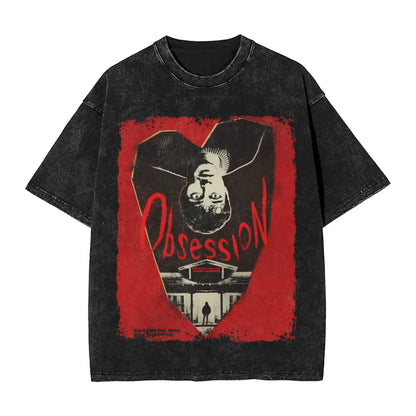 Obsession Movie Vintage Washed Cotton T-Shirts