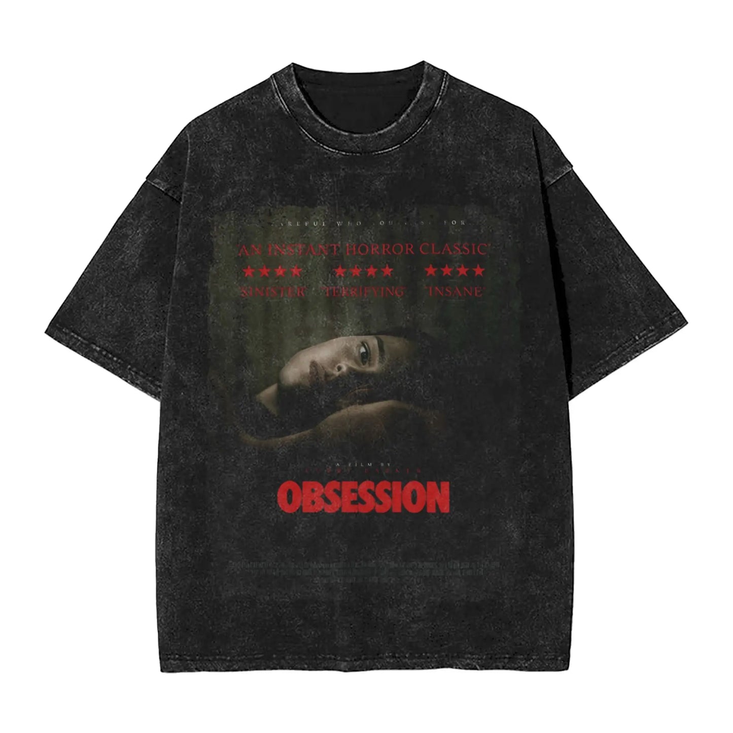 Obsession Movie Vintage Washed Cotton T-Shirts