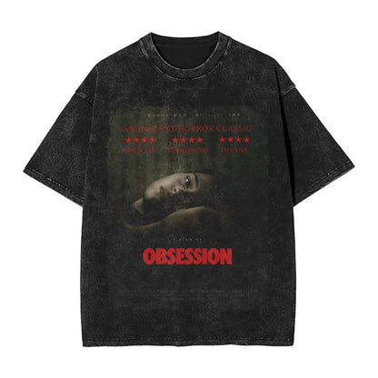 Obsession Movie Vintage Washed Cotton T-Shirts