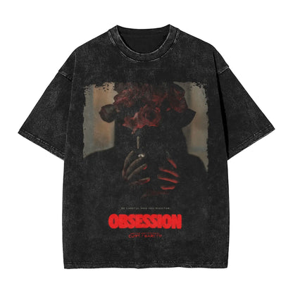Obsession Movie Vintage Washed Cotton T-Shirts